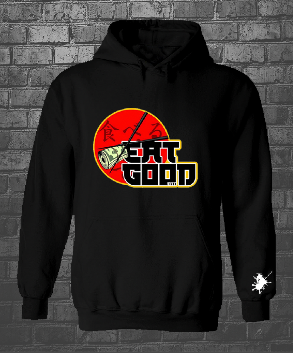 Eat Good Ent. Hoodie with big logo