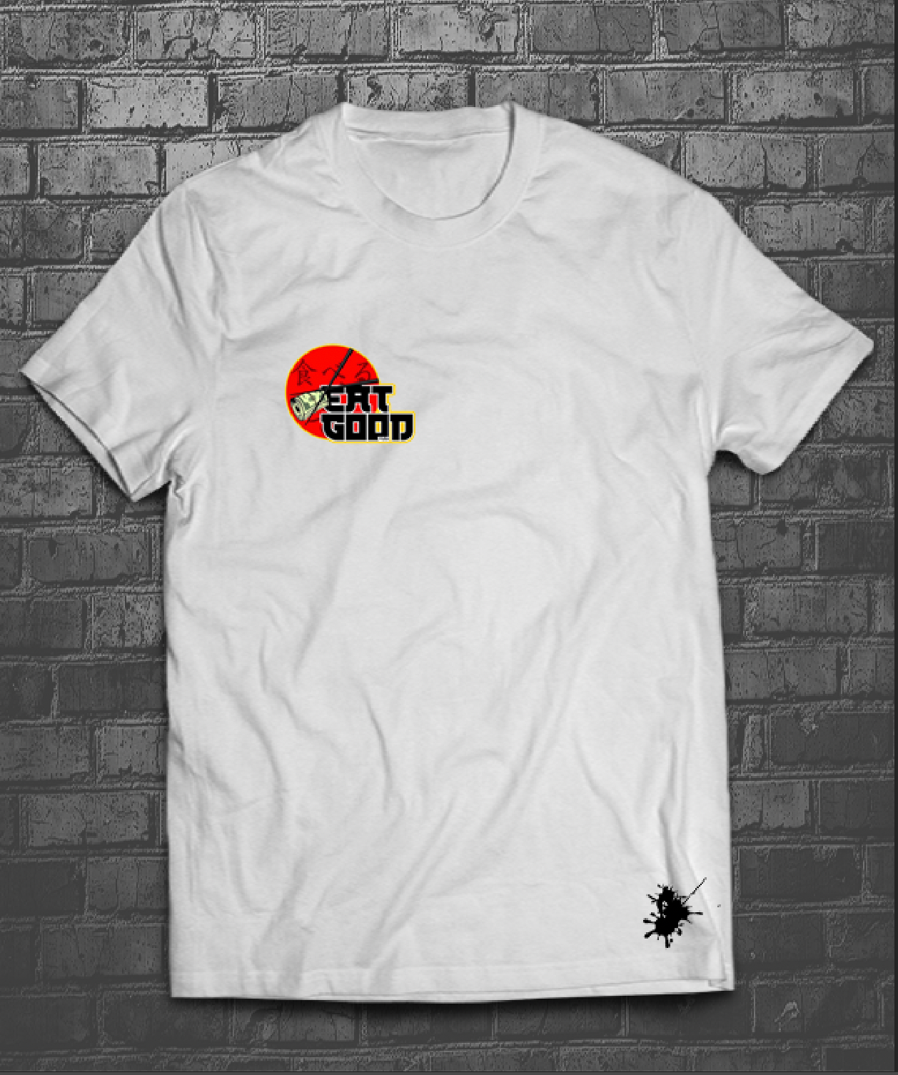 Copy of Eat Good Ent. T-shirt with little logo