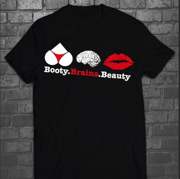 Brains beauty clearance booty shirt boohoo