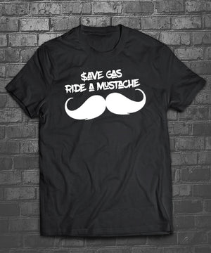 Save Gas Ride A Mustache